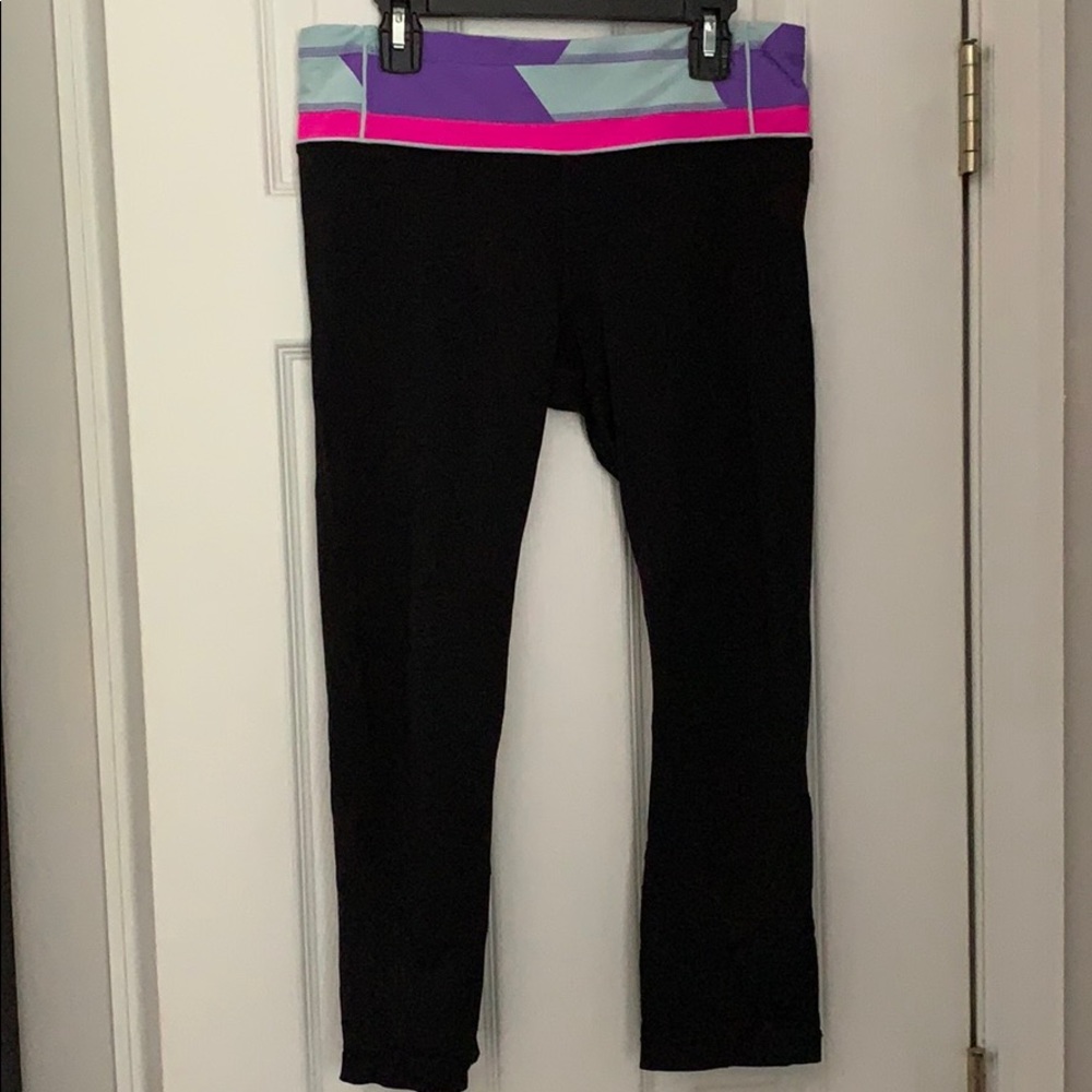 inspire crop mesh leggings